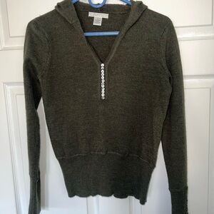 ✨ Vintage y2k Sarah Spencer Merino Wool Sweater in Olive 🫒